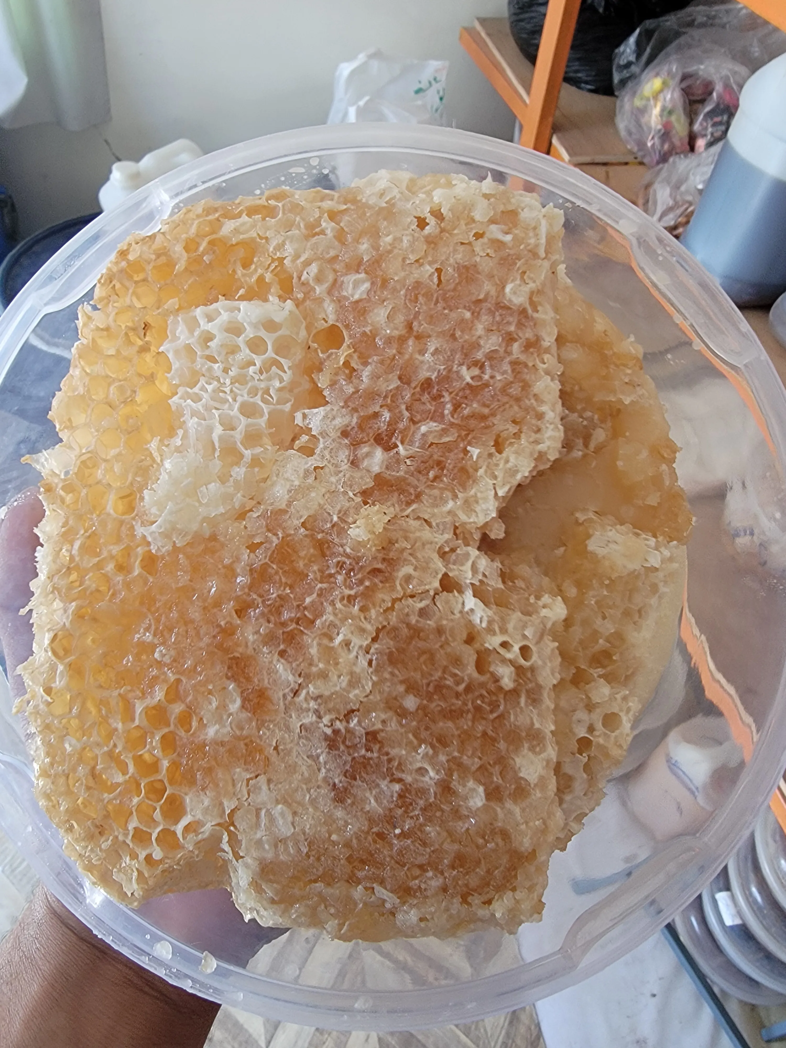 عسل ضباية عصيمي متبلور